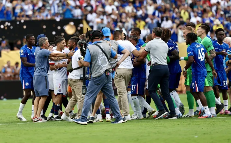 Tučnjava nakon finala klupskog SP-a: Luis Enrique udario zvijezdu Chelseaja, Trump gledao nevjerojatne scene