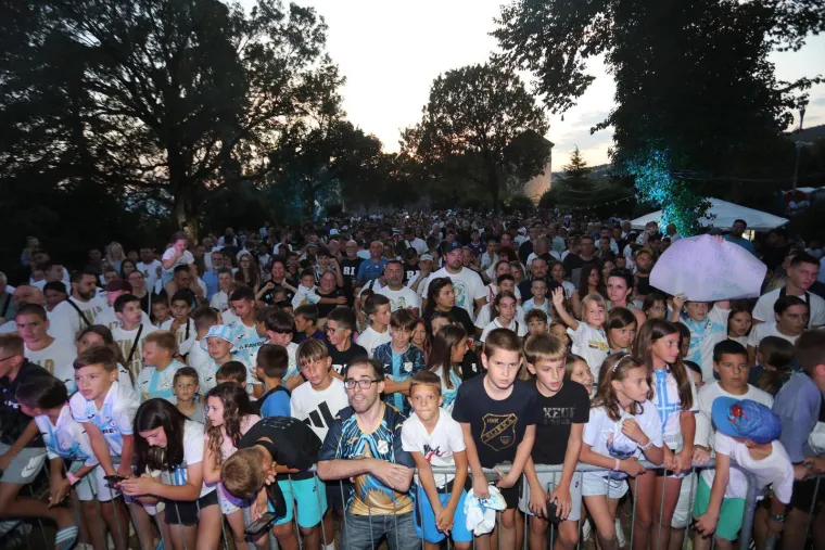 Trsatska noć vrvjela navijačima: Sve je kulminiralo dolaskom jedne osobe