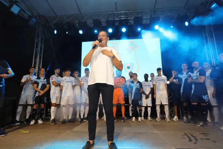 Trsatska noć vrvjela navijačima: Sve je kulminiralo dolaskom jedne osobe
