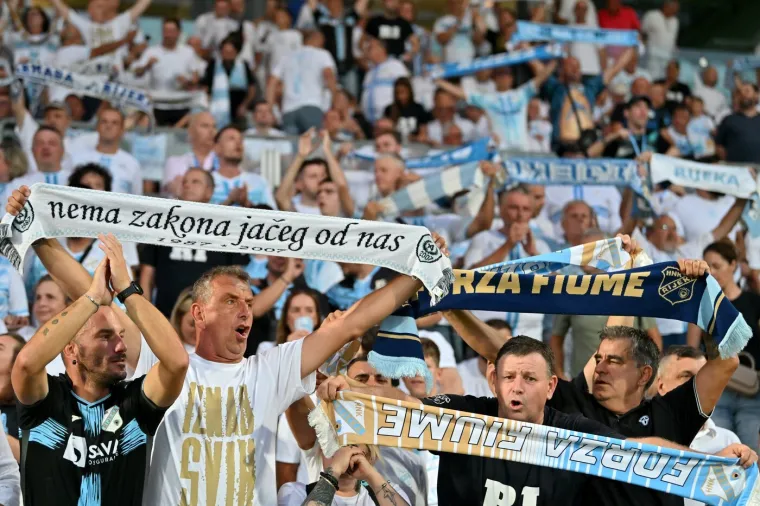 Rujevica je gorjela, a posebnu pažnju su privukli navijači Ludogoreca: Pazite što su radili