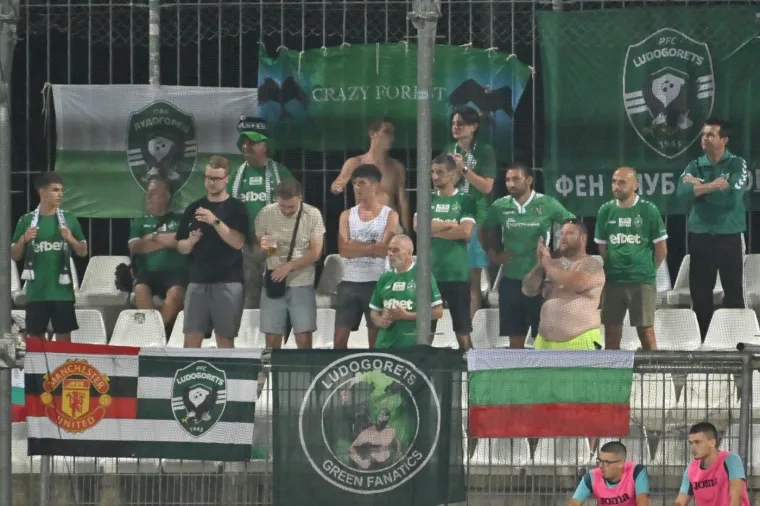 Rujevica je gorjela, a posebnu pažnju su privukli navijači Ludogoreca: Pazite što su radili