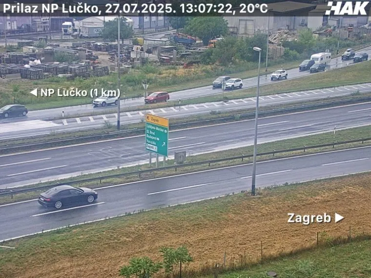 Pogledajte kolone na Lučkom i Demerju: Ceste mokre i skliske, a stvaraju se gužve