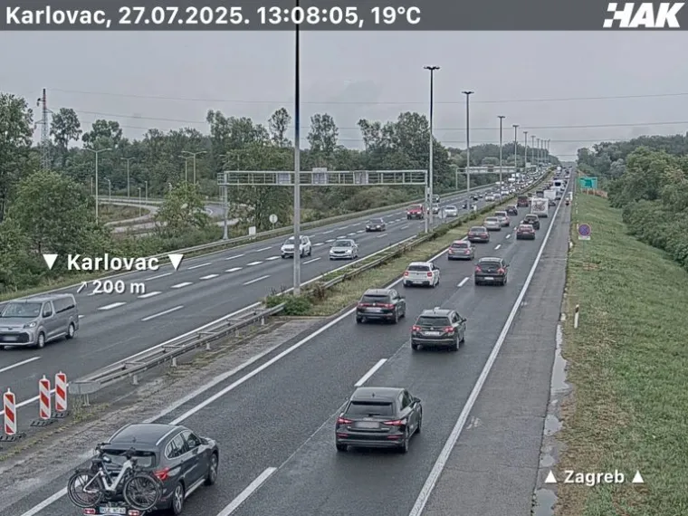 Pogledajte kolone na Lučkom i Demerju: Ceste mokre i skliske, a stvaraju se gužve