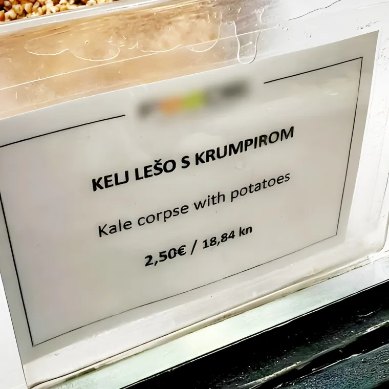 Ništa ne može nadmašiti svađe ovdašnjih ugostitelja s engleskim jezikom, uvijek pustimo suzu od smijeha