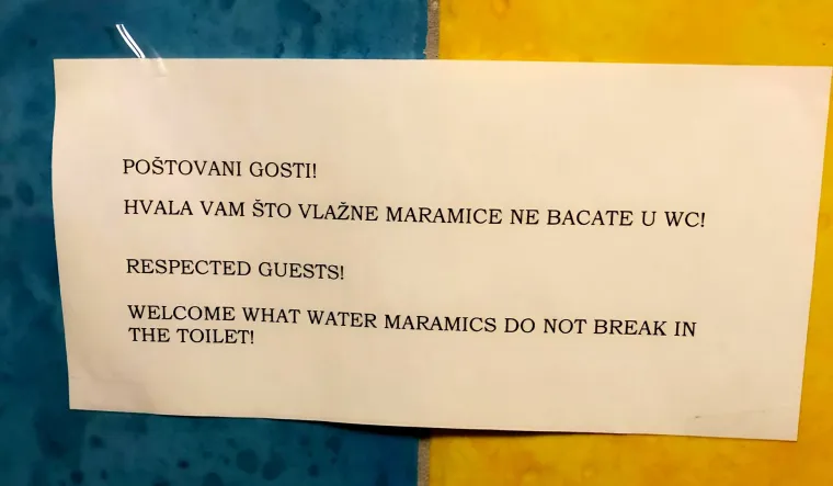 Ni&scaron;ta ne može nadma&scaron;iti svađe ovda&scaron;njih ugostitelja s engleskim jezikom, uvijek pustimo suzu od smijeha