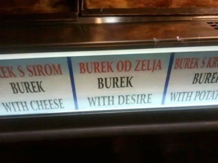 Ni&scaron;ta ne može nadma&scaron;iti svađe ovda&scaron;njih ugostitelja s engleskim jezikom, uvijek pustimo suzu od smijeha