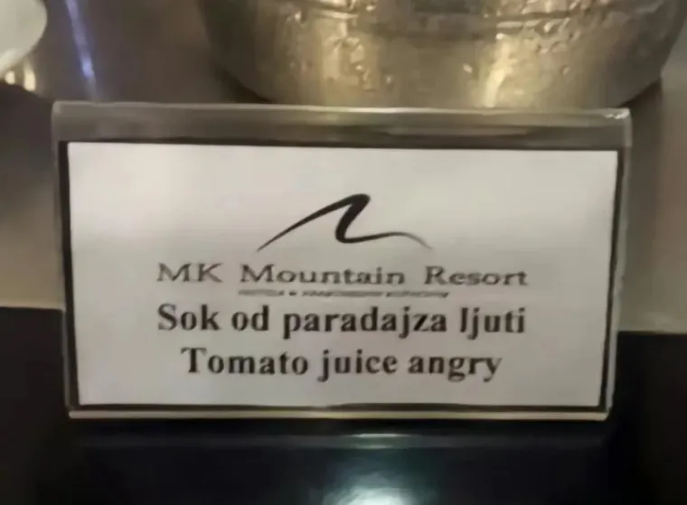 Ni&scaron;ta ne može nadma&scaron;iti svađe ovda&scaron;njih ugostitelja s engleskim jezikom, uvijek pustimo suzu od smijeha