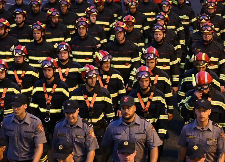 Neviđeni prizori iz samog centra Zagreba: Pogledajte kakva moć je protutnjala ulicama metropole