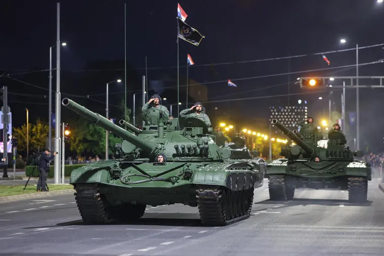 Neviđeni prizori iz samog centra Zagreba: Pogledajte kakva moć je protutnjala ulicama metropole