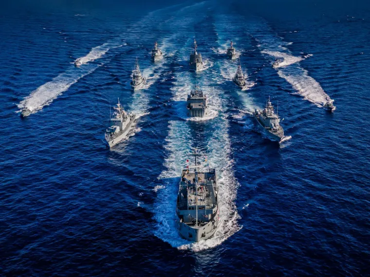 I mimoplov je odradio svoje! Moćni brodovi hrvatske ratne mornarice ostavili sve bez daha: Pogledajte 'ples' na moru