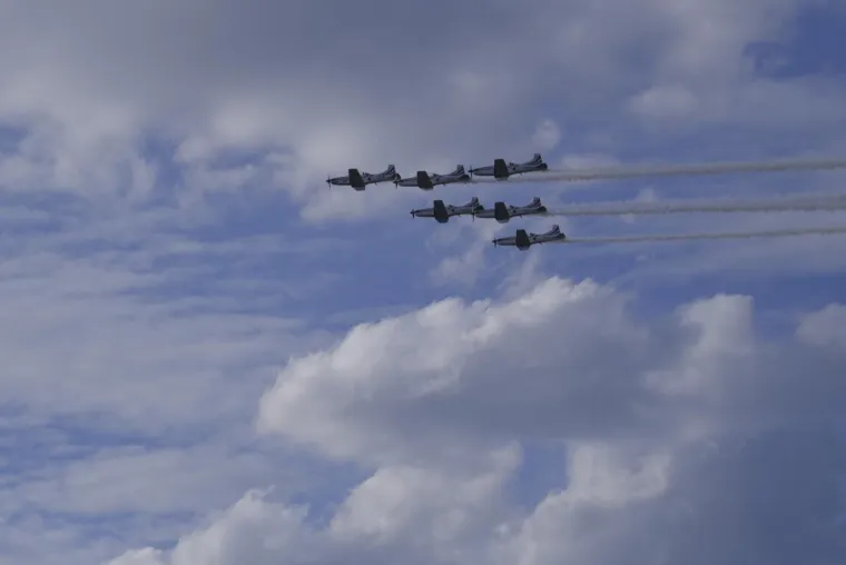 Rafalei zagrmili na nebu iznad Zagreba: Ovako ne&scaron;to ne viđa se često