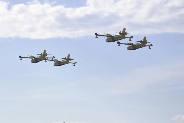 Rafalei zagrmili na nebu iznad Zagreba: Ovako ne&scaron;to ne viđa se često