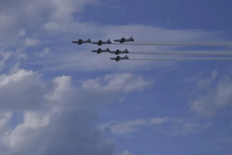 Rafalei zagrmili na nebu iznad Zagreba: Ovako ne&scaron;to ne viđa se često