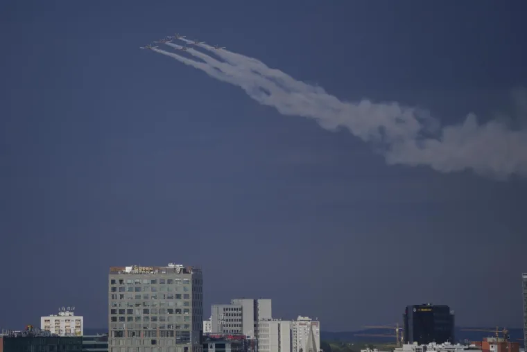 Rafalei zagrmili na nebu iznad Zagreba: Ovako ne&scaron;to ne viđa se često