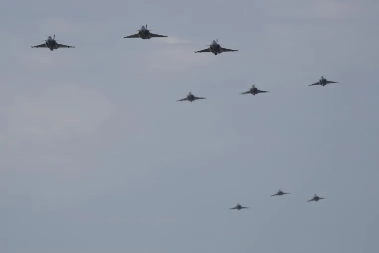 Rafalei zagrmili na nebu iznad Zagreba: Ovako nešto ne viđa se često