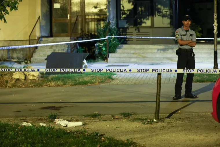 Tragovi krvi i policijske trake: Pogledajte što je ostalo nakon velike tučnjave na Jarunu