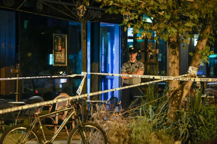 Tragovi krvi i policijske trake: Pogledajte &scaron;to je ostalo nakon velike tučnjave na Jarunu