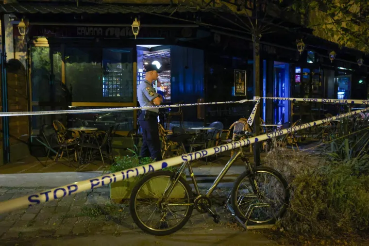 Tragovi krvi i policijske trake: Pogledajte &scaron;to je ostalo nakon velike tučnjave na Jarunu