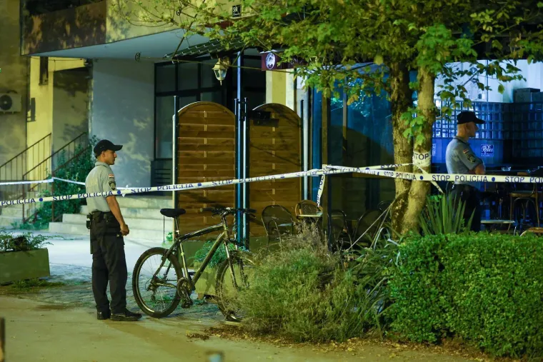 Tragovi krvi i policijske trake: Pogledajte &scaron;to je ostalo nakon velike tučnjave na Jarunu