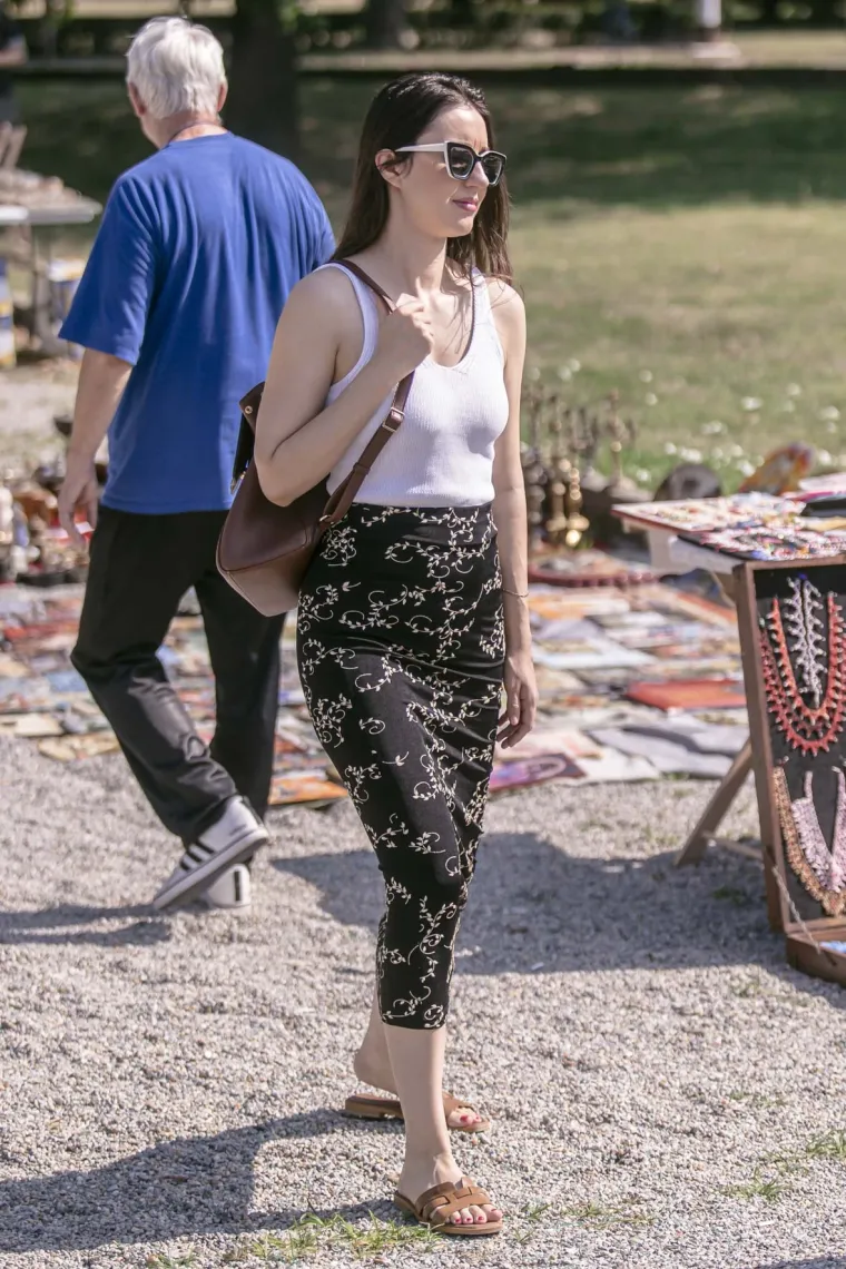 Crvenokosa ljepotica ukrala je sve poglede na sajmu u Osijeku: Pokazala bujnu kosu i vitku liniju