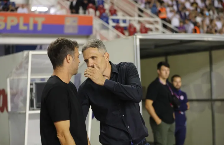 Poljudu je pod hitno potrebna obnova: Ovako su jučer vrijedni radnici 'spasili' utakmicu