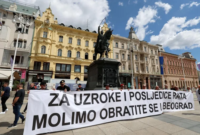 Antiratni prosvjed u srcu Zagreba: 'Zločini u Oluji su odgovornost svih nas'