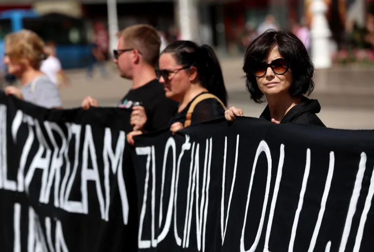 Antiratni prosvjed u srcu Zagreba: 'Zločini u Oluji su odgovornost svih nas'