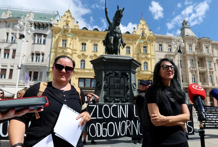 Antiratni prosvjed u srcu Zagreba: 'Zločini u Oluji su odgovornost svih nas'