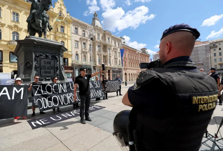 Antiratni prosvjed u srcu Zagreba: 'Zločini u Oluji su odgovornost svih nas'