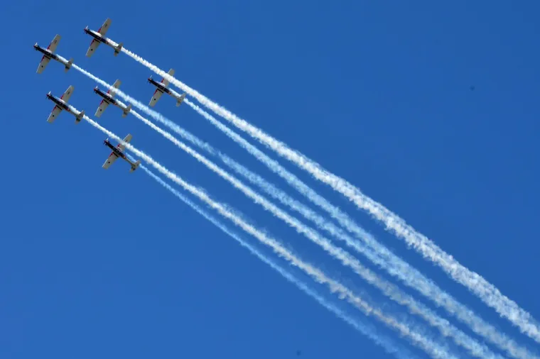 Letački spektakl za sjećanje: Krila Oluja i Rafalei odu&scaron;evili Hrvate