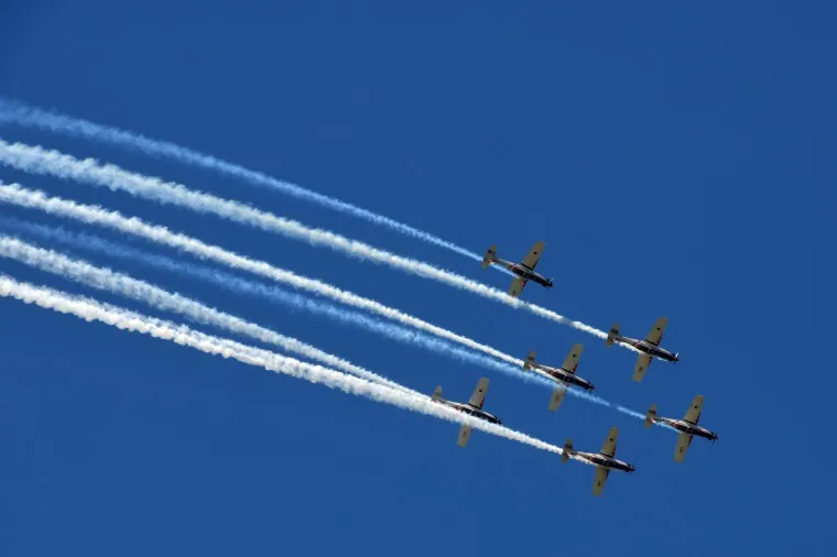 Letački spektakl za sjećanje: Krila Oluja i Rafalei odu&scaron;evili Hrvate