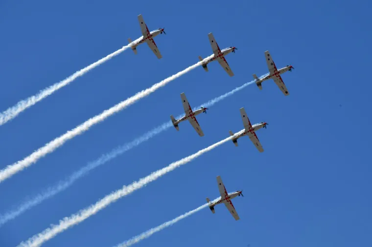 Letački spektakl za sjećanje: Krila Oluja i Rafalei odu&scaron;evili Hrvate