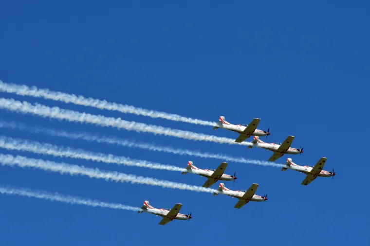 Letački spektakl za sjećanje: Krila Oluja i Rafalei odu&scaron;evili Hrvate