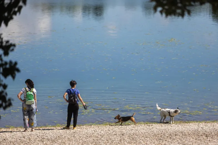 Jarunske plaže pune, a miris roštilja je u zraku: Evo kako Zagrepčani uživaju u slobodnom danu