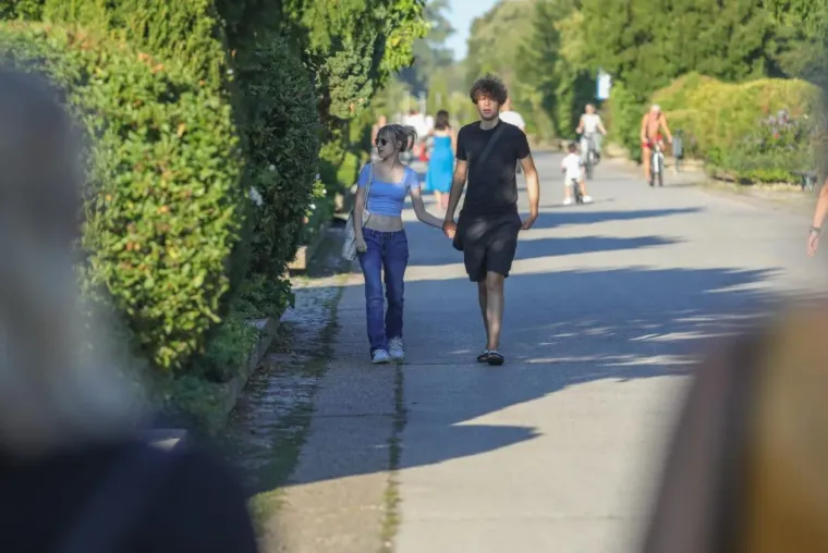 Samozatajnoj dami u tigrastom topu nešto je okupiralo pažnju