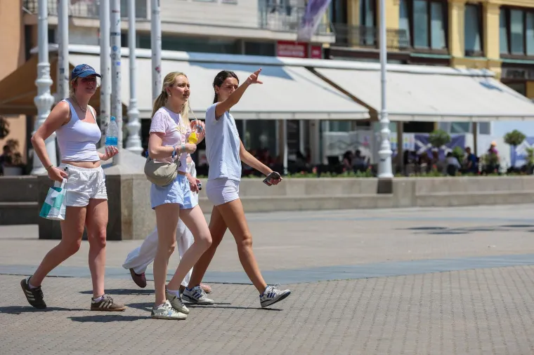 U Zagrebu je odjednom postalo toplije: Jasno vam je da je 'krivac' ova dama