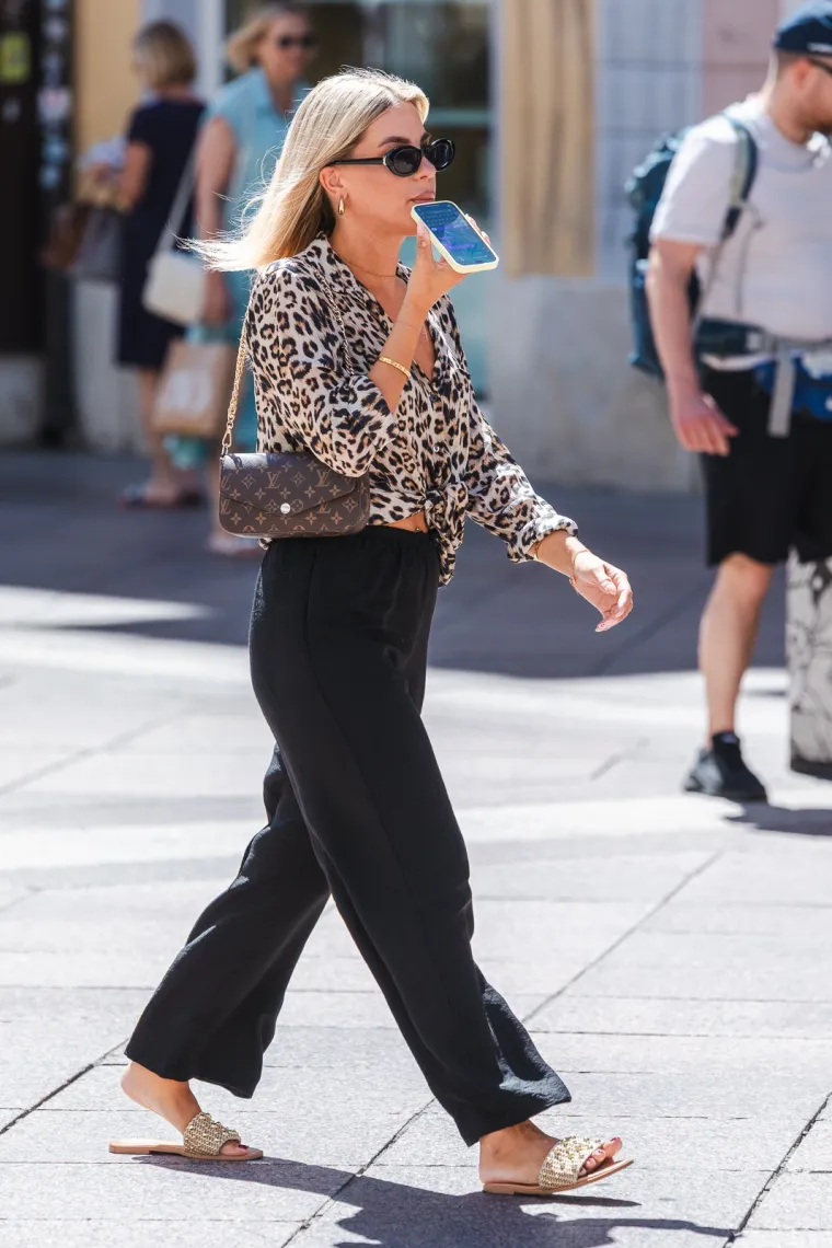 Skupa torbica, pune usne i uska odjeća: Riječanka podigla prašinu gdje god je pošla