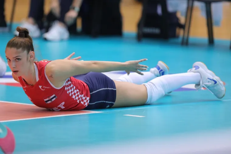 Svi su gledali što naše odbojkašice rade na zagrijavanju: 'Ugodno je čuti da smo lijepe'