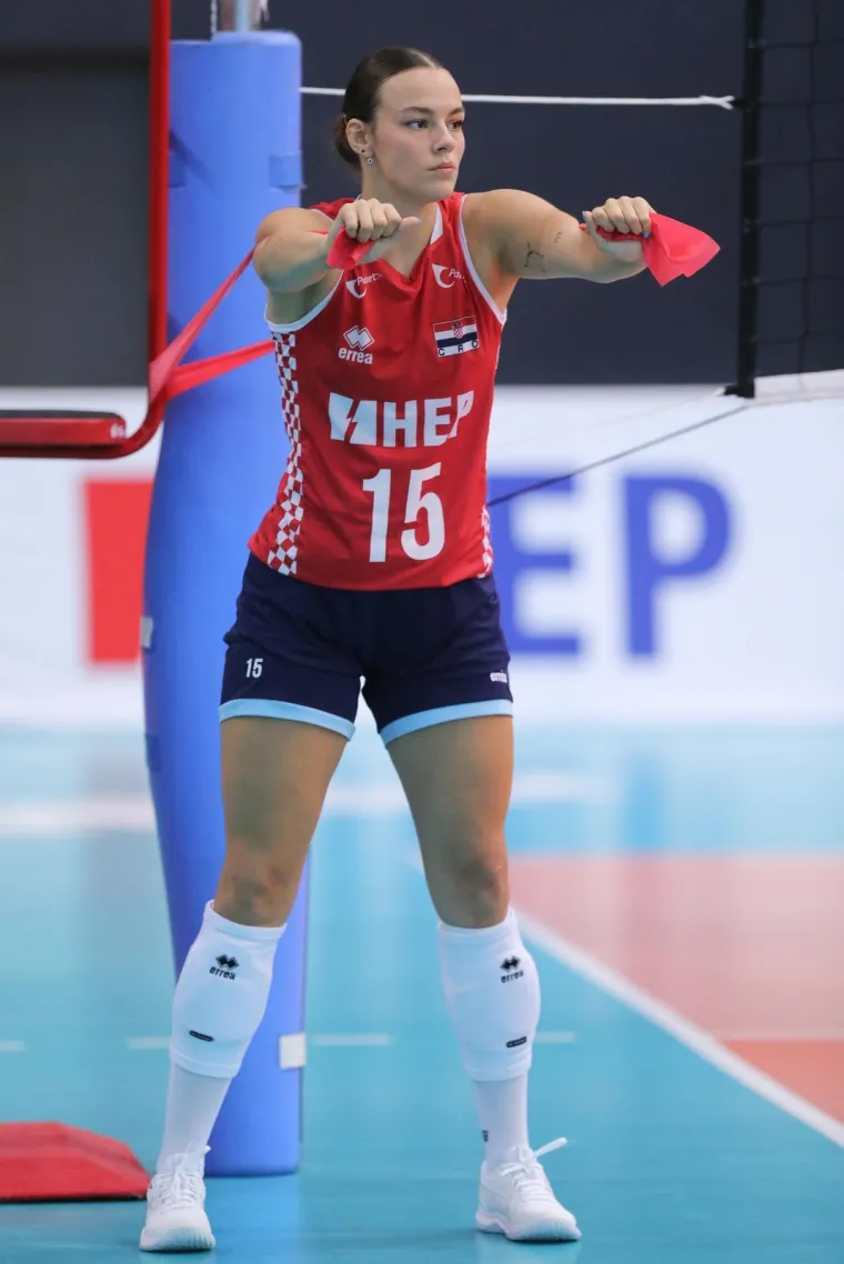 Svi su gledali što naše odbojkašice rade na zagrijavanju: 'Ugodno je čuti da smo lijepe'