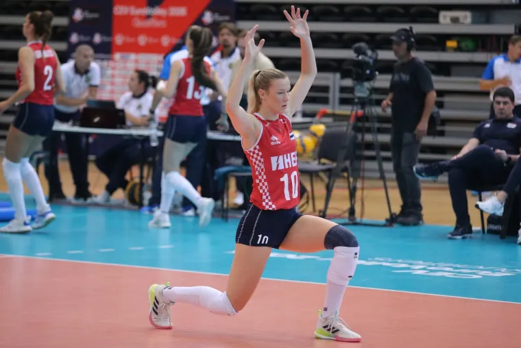 Svi su gledali &scaron;to na&scaron;e odbojka&scaron;ice rade na zagrijavanju: 'Ugodno je čuti da smo lijepe'