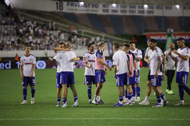 Hajdukov zvjezdani dvojac odslužuje kaznu, a ovako su pratili utakmicu protiv Gorice