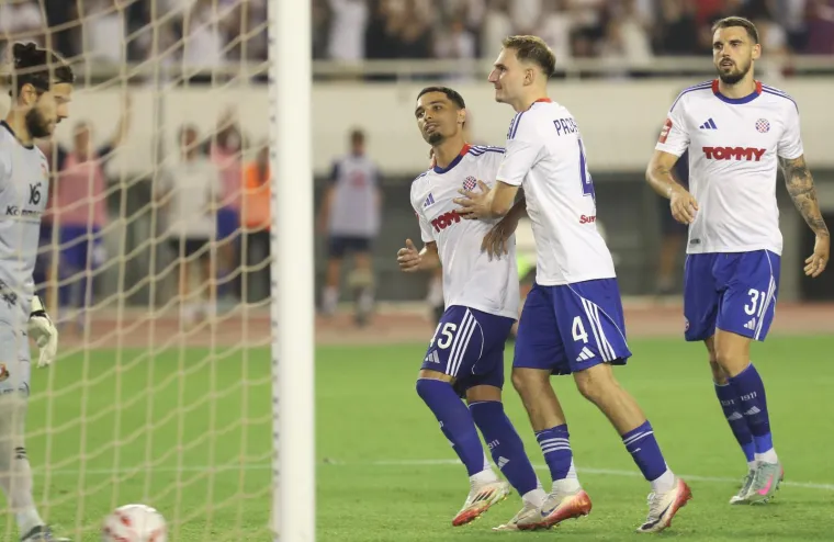 Hajdukov zvjezdani dvojac odslužuje kaznu, a ovako su pratili utakmicu protiv Gorice