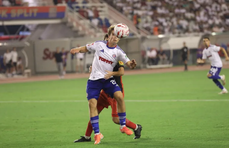 Hajdukov zvjezdani dvojac odslužuje kaznu, a ovako su pratili utakmicu protiv Gorice