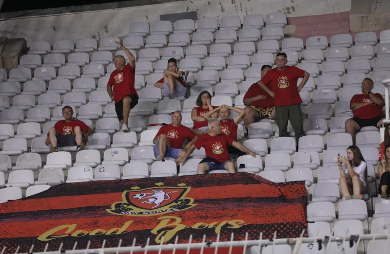 Hajdukov zvjezdani dvojac odslužuje kaznu, a ovako su pratili utakmicu protiv Gorice