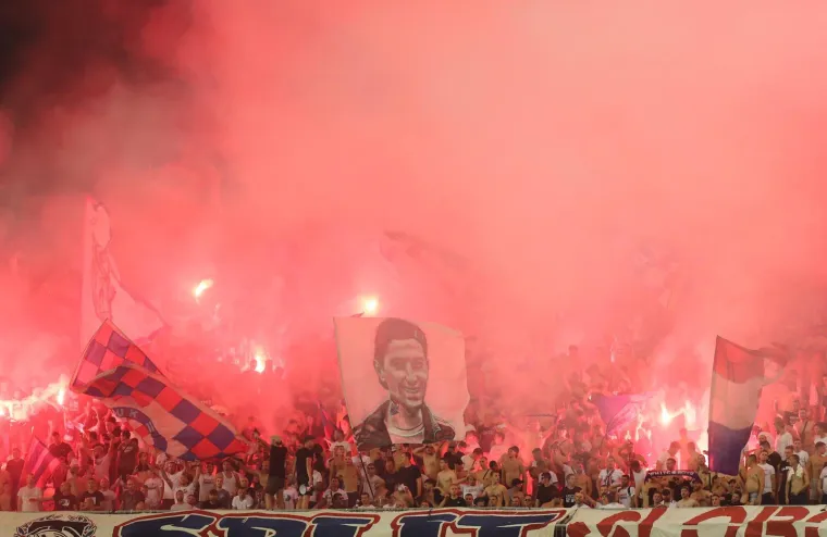 Hajdukov zvjezdani dvojac odslužuje kaznu, a ovako su pratili utakmicu protiv Gorice