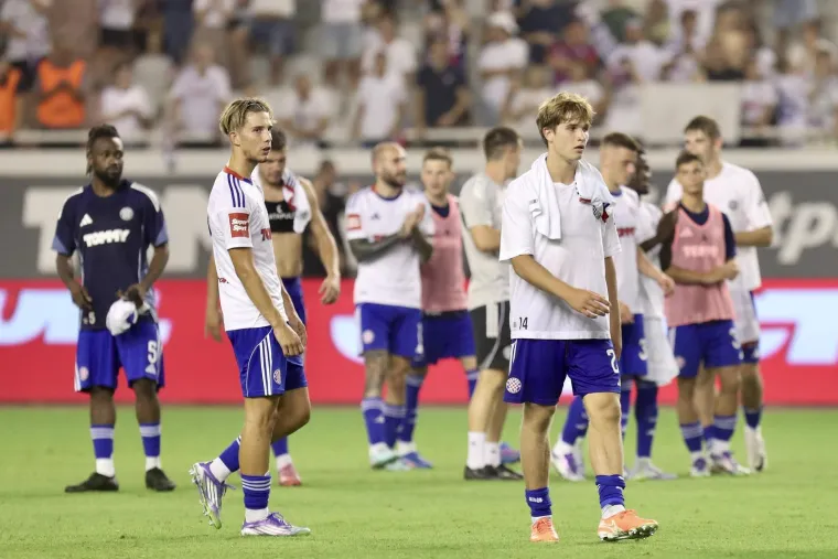 Hajdukov zvjezdani dvojac odslužuje kaznu, a ovako su pratili utakmicu protiv Gorice