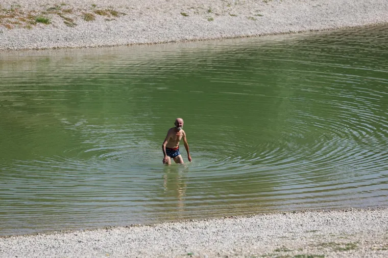 Oni najhrabriji na Bundeku: Nije Jadran niti Copacabana, ali je osvježenje