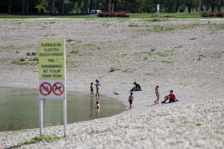 Oni najhrabriji na Bundeku: Nije Jadran niti Copacabana, ali je osvježenje