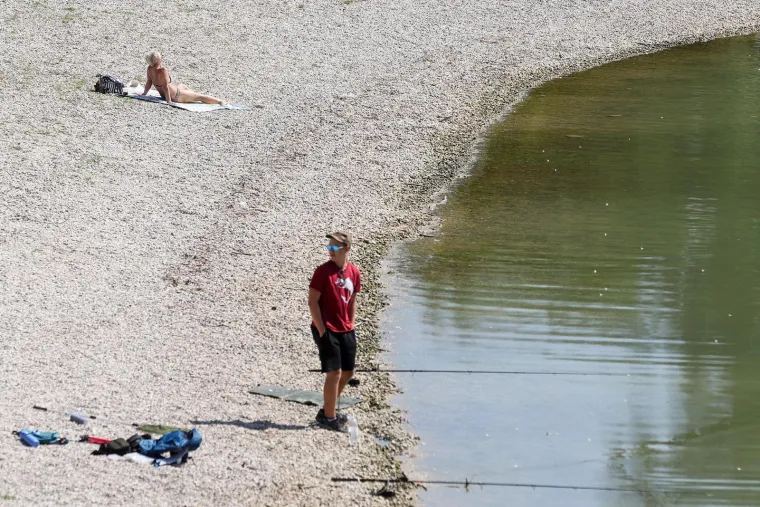 Oni najhrabriji na Bundeku: Nije Jadran niti Copacabana, ali je osvježenje