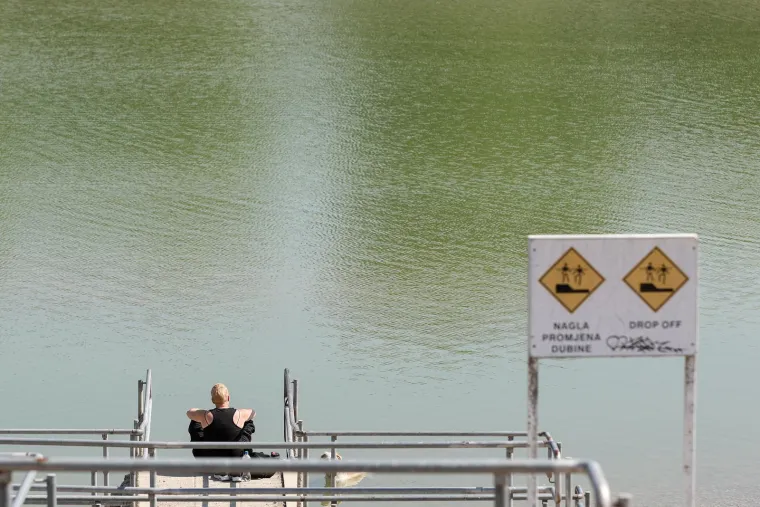 Oni najhrabriji na Bundeku: Nije Jadran niti Copacabana, ali je osvježenje